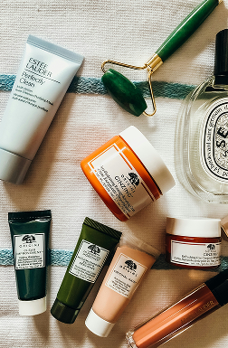 Beauty and skincare products