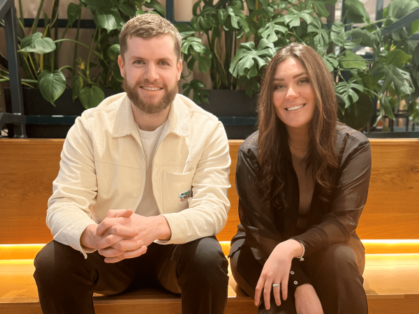 Julia Symonds and Mark Sansum, Co-Founders of outbloom